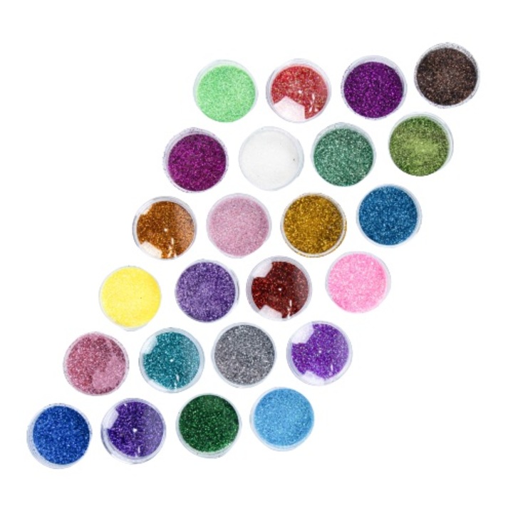 Kit de tatuaje cu sclipici, bricolaj, sabloane, markere