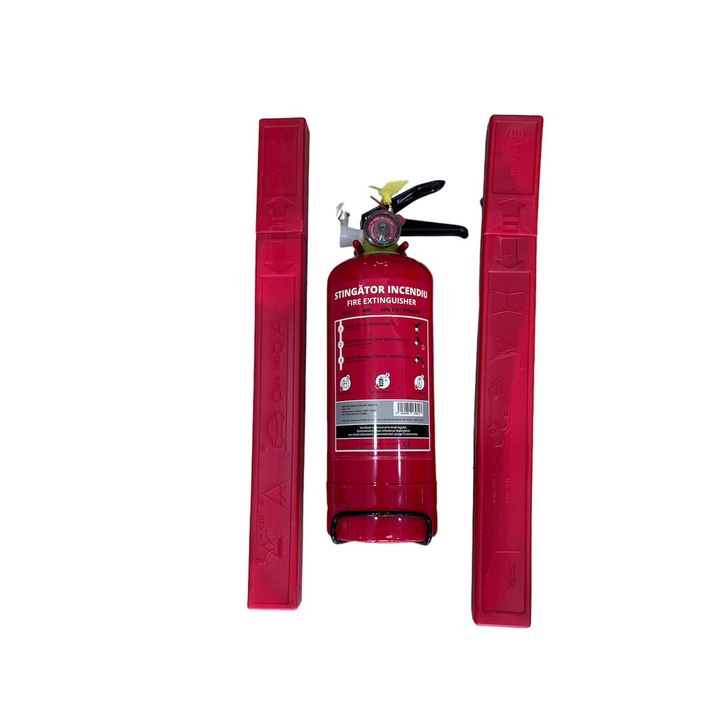 Stingator auto cu manometru 5 ani garantie plus set triunghiuri marcaj european