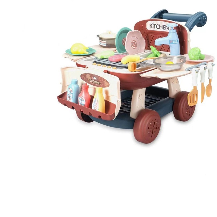 Gyerekkonyha, ABS, 3 év+, Többszínű