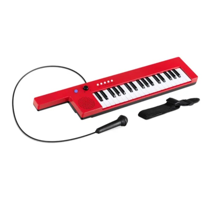 Orga Electronica Pentru Copii McGrey KT-3712 Rosie