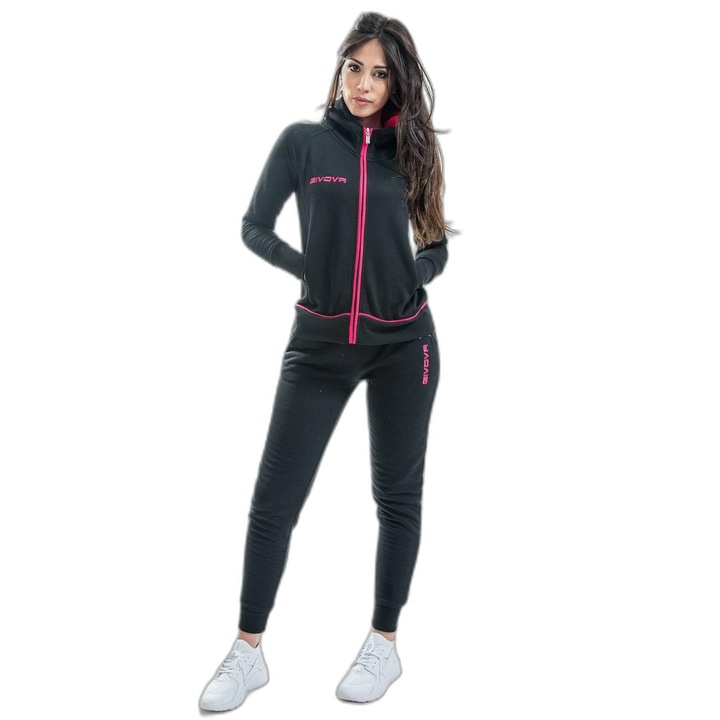 Trening femei Givova Tuta King Star, Negru