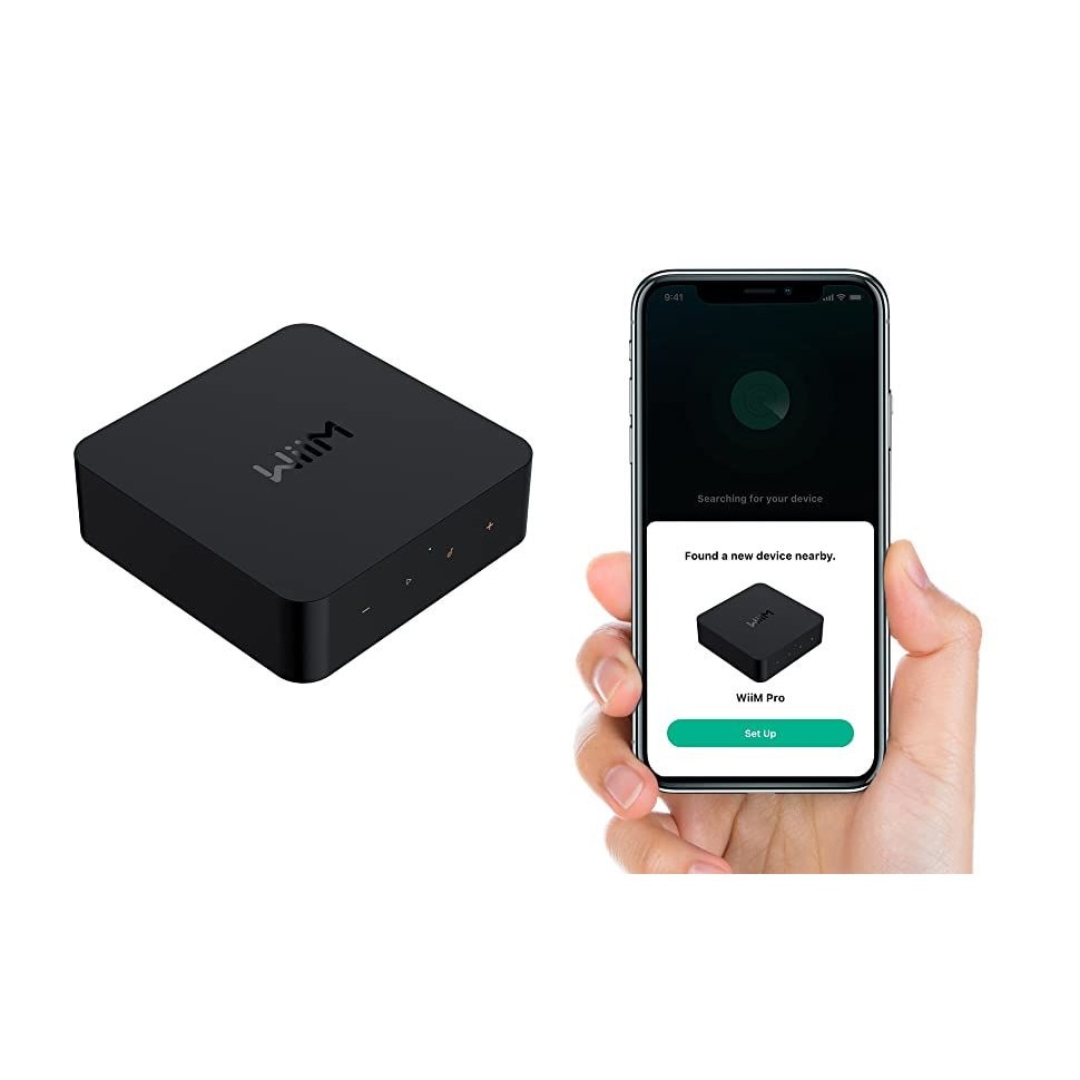 Streamer Wi-Fi WiiM Pro Plus, 24bit /192kHz, Bluetooth 5.2, AUX