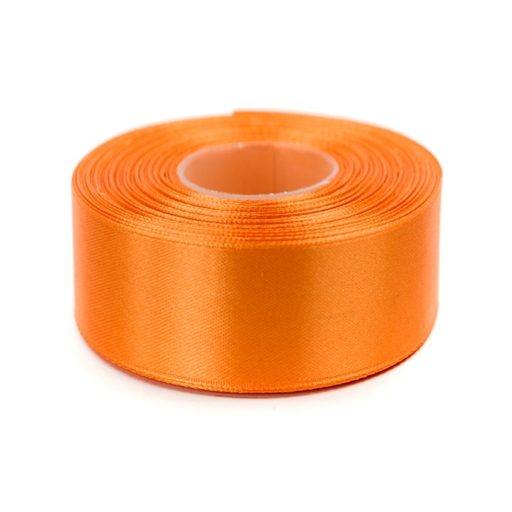 Szalag, Brewis, Szatén, 38 mm, 32 m, Narancs