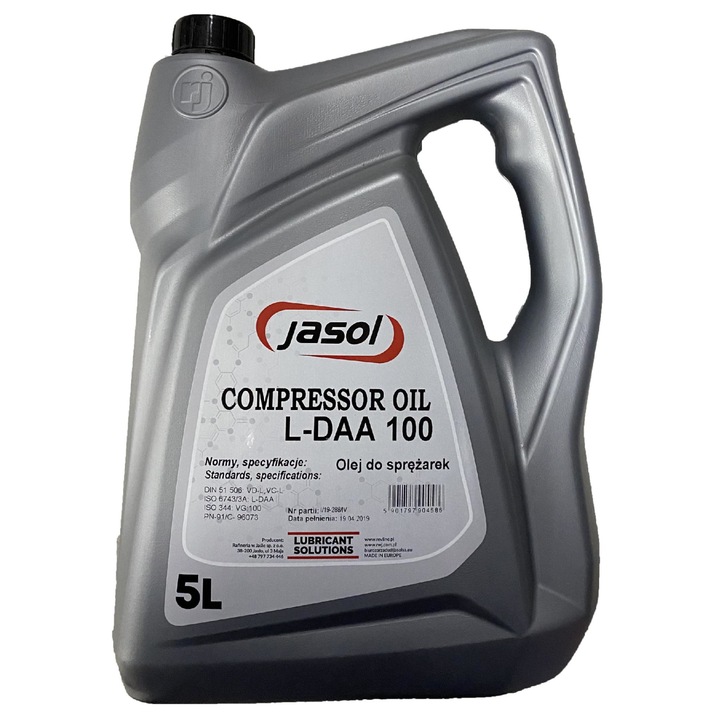 Ulei compresor, Jasol, 5 l