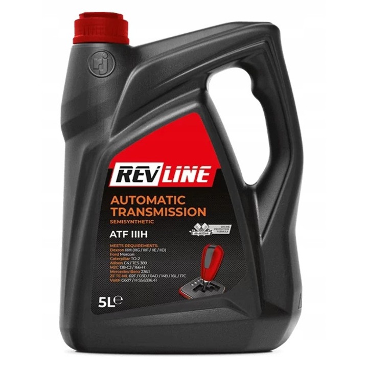Ulei servodirectie semi-sintetic, Revline, ATF IIIH, 5 l