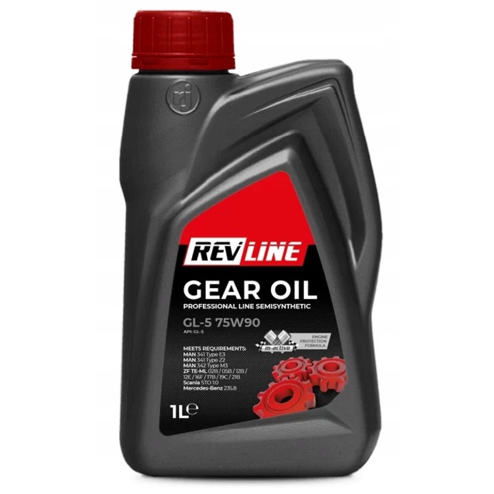Ulei pentru angrenaje GL5 75W90 1L REVLINE