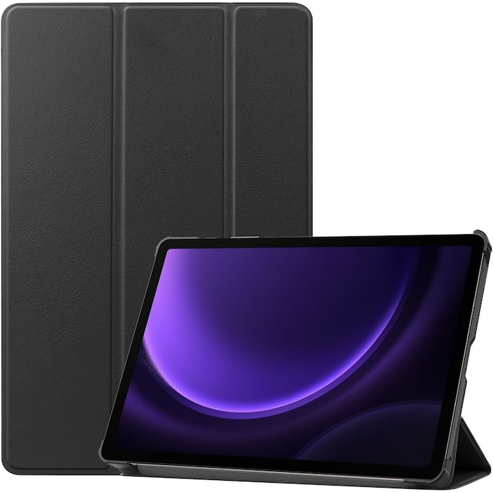 Kалъф Revomag, За Таблет Samsung Galaxy Tab S9 FE 10.9 inch, Smart Cover, Черен