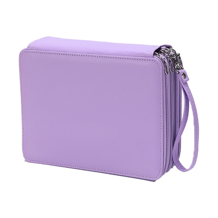 Penar Jormftte, 72 férőhelyes, PU bőr, többszínű, színes ceruzákhoz, utazáshoz