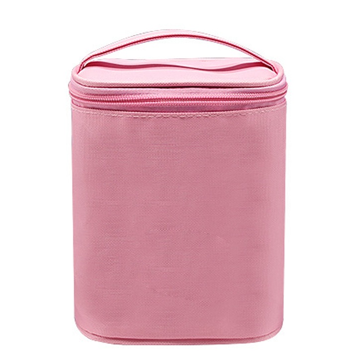 Penar cilindric multifunctional, capacitate mare, portabil, 9.9x6x15.5cm