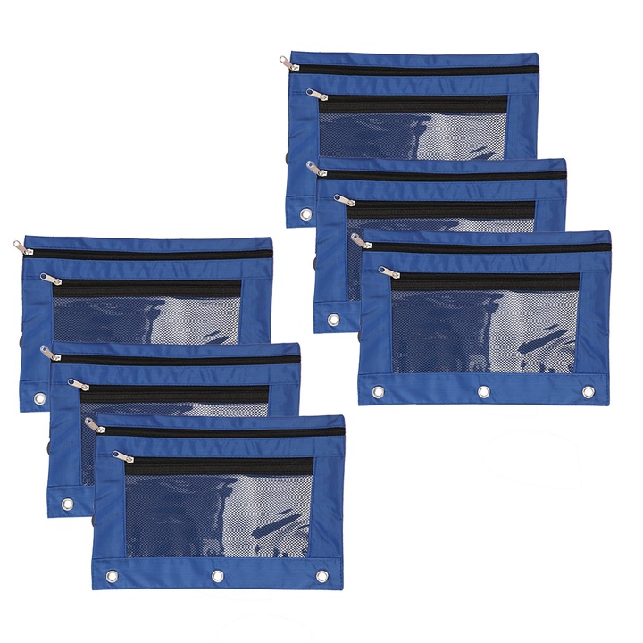 Jormftte tolltartó szett 6 darabos, többszínű, gyermekeknek megfelelő méretű, átlátszó ablakkal