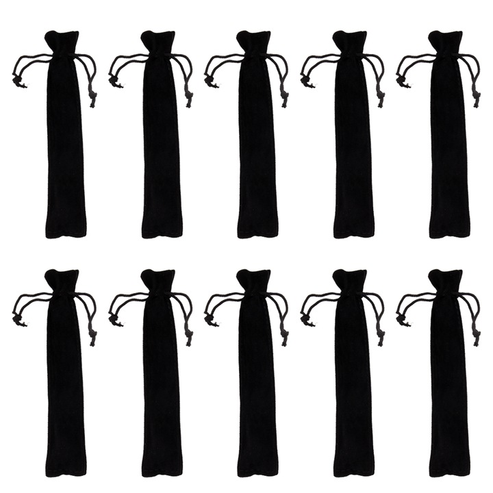 Bársony tolltartó zsinórral, Jormftte, 14 szín, védelemhez és tároláshoz