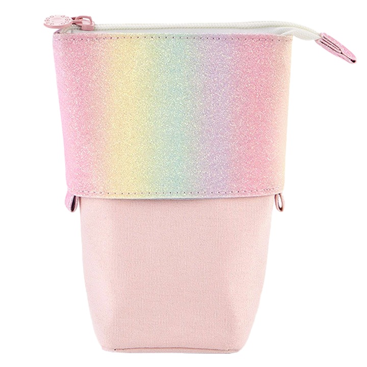 Jormftte teleszkópos tolltartó, többszínű, nagy kapacitású, multifunkcionális kialakítás