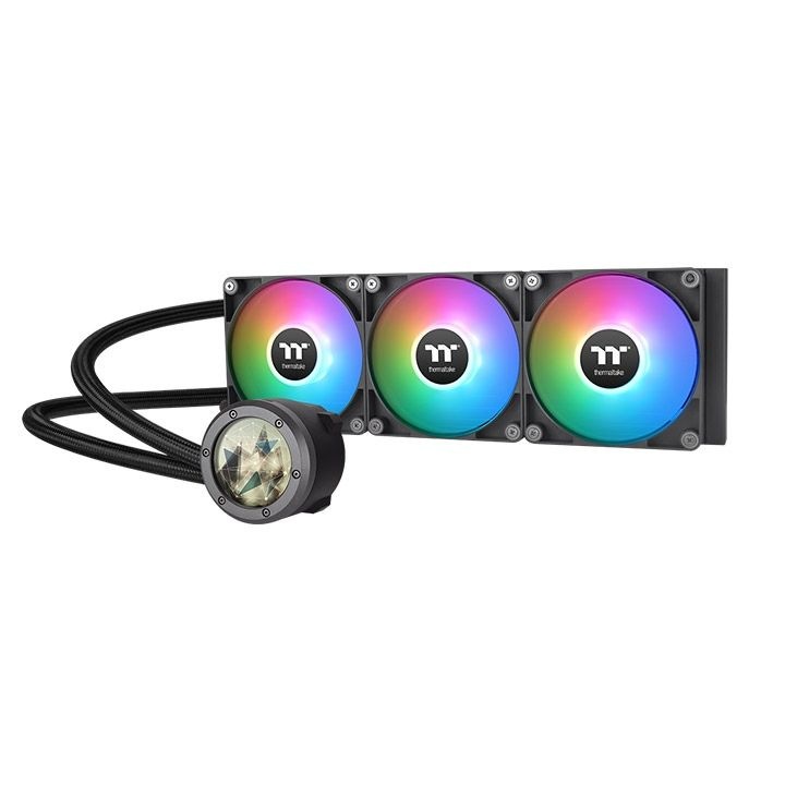 Ventilator PC, Thermaltake, TH360, 3x13cm, RGB, Multicolor