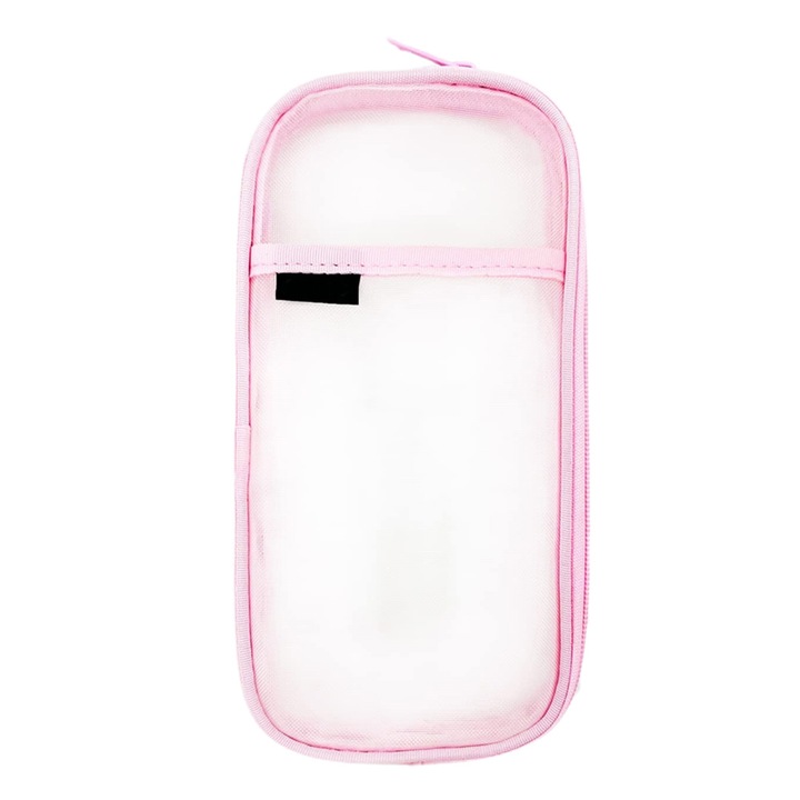 Többfunkciós toll QttvbTna, poliészter, rózsaszín, 23x2x11cm