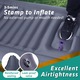 Saltea pneumatica, Trekology, 186x76x12 cm, pompa incorporata, umflare 3-5 min pentru indoor-outdoor