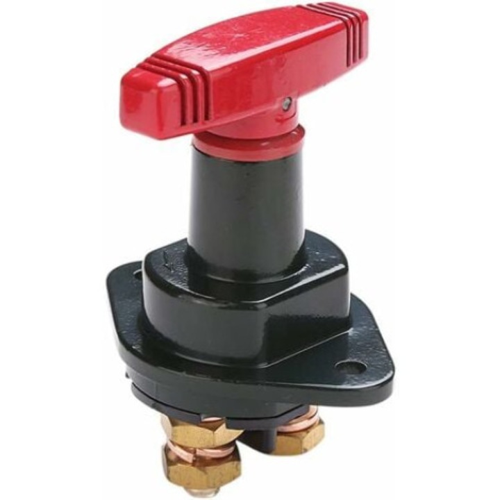 Áramtalanító kapcsoló, QttvbTna, Műanyag, 12V-24V, 750A, Többszínű