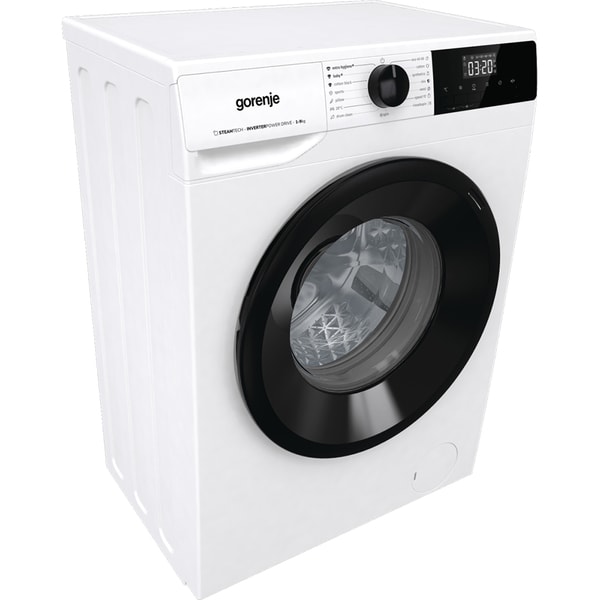 Masina de Spalat Rufe Frontala GORENJE WNHPI94BS, SteamTech, 9 kg, 1400rpm, Clasa B, Alb
