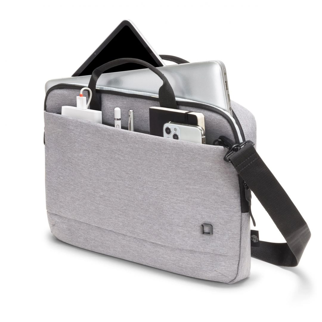 Geanta laptop Dicota, Poliester, 15.6 inch, Gri