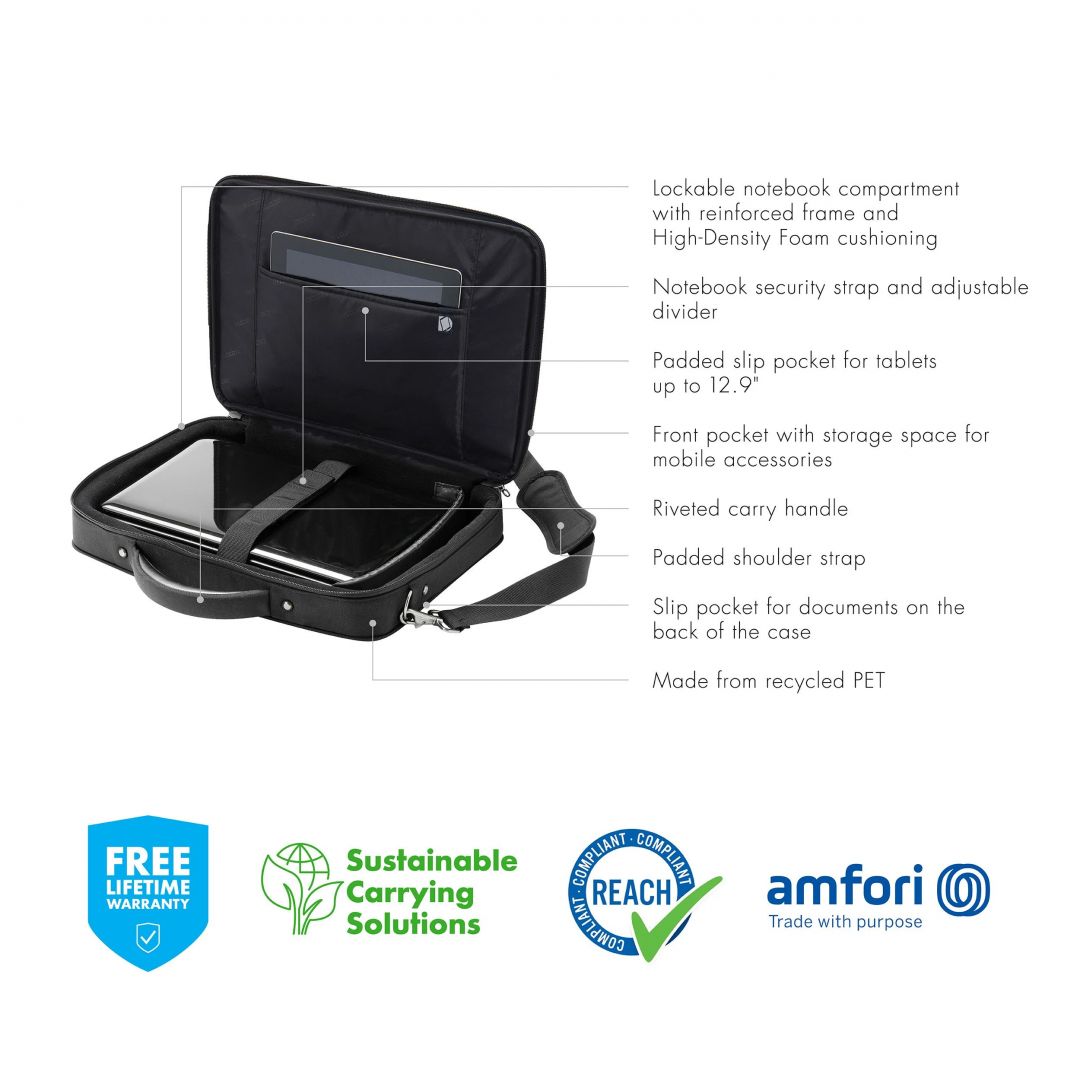 Geanta laptop Dicota, 15.6 inch, Negru