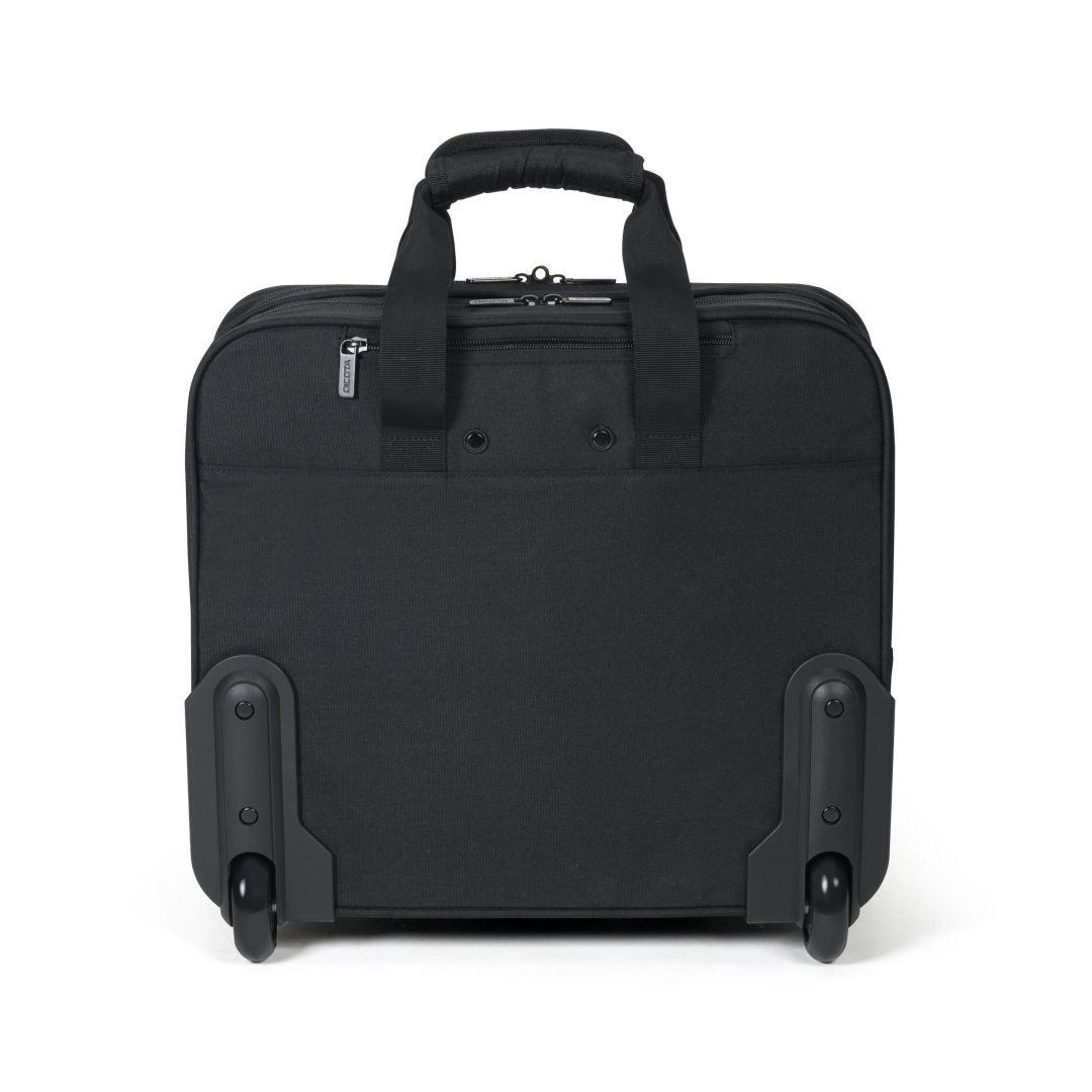 Geanta laptop, Dicota, Roller Eco Top Traveler BASE, 16", Negru