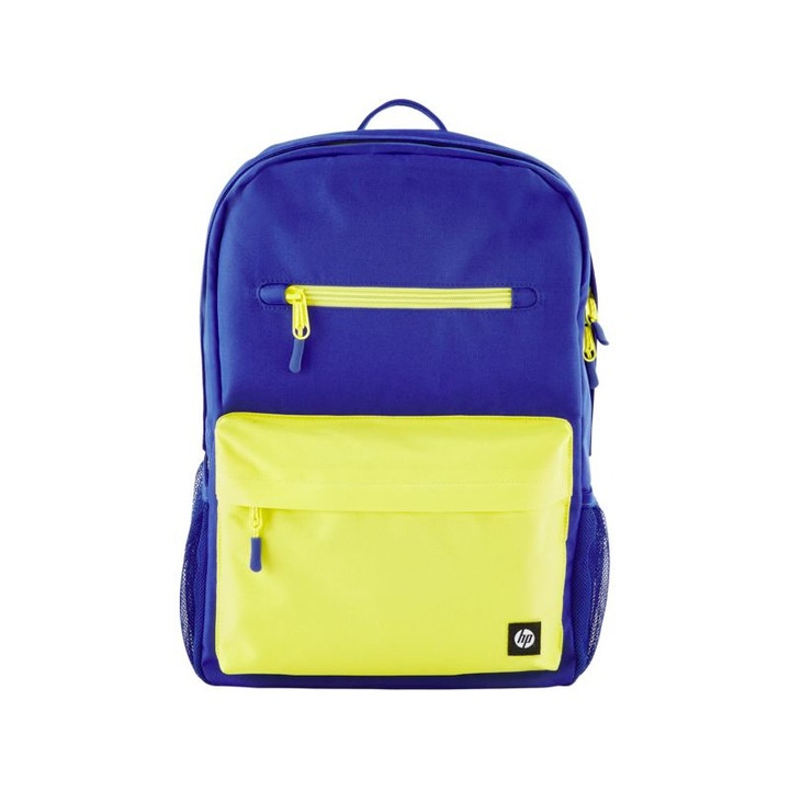 HP Campus Hátizsák 15,6" Kék/Sárga, Notebook táska