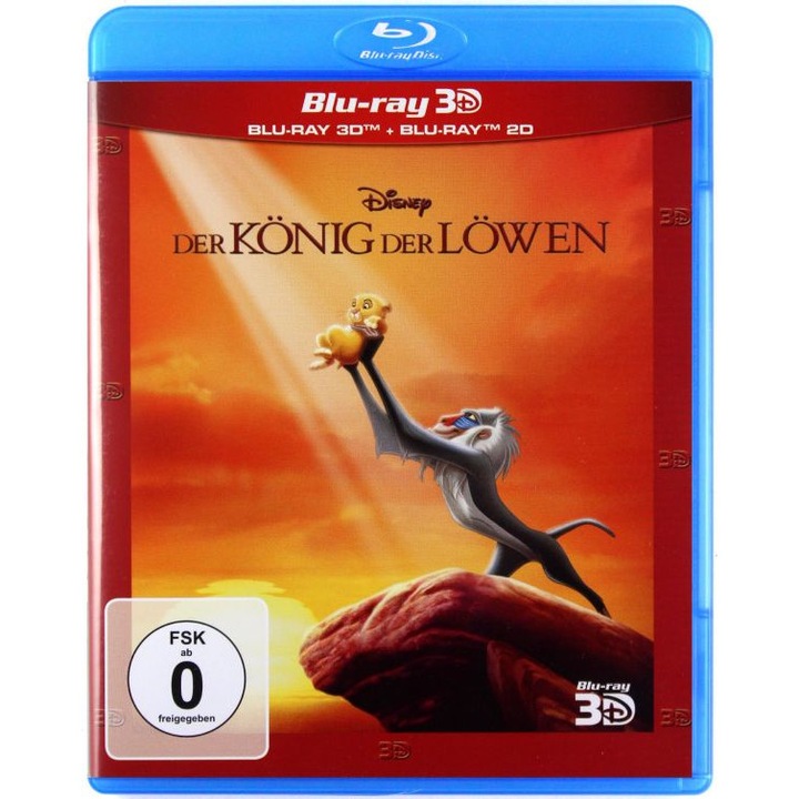 The Lion King (Król Lew) [Blu-Ray 3D]+[Blu-Ray]