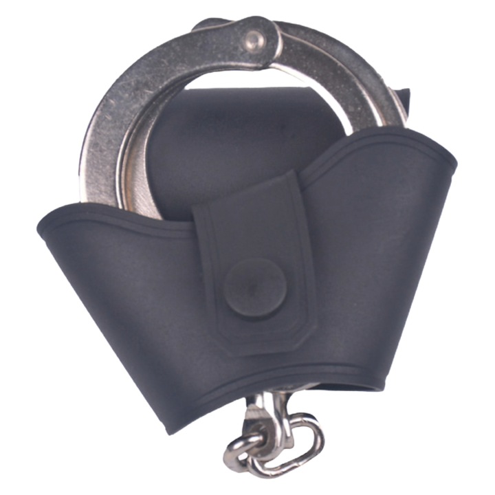 Toc husa port catuse AKAR Polymer, negru, din polimer, deschis, prindere exterioara pe centura, OWB, tip holster