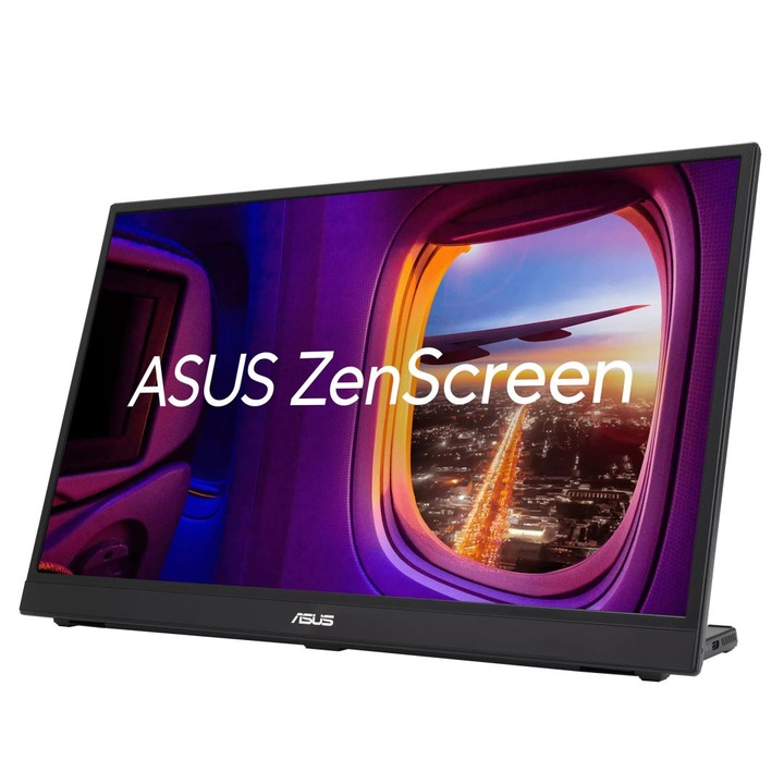Asus 15.6" MB16QHG ZenScreen hordozható monitor, PIVOT, IPS, 15,6", 2560x1600, 5ms, Micro HDMI, USB-C, 3.5mm jack csatlakozó, 120Hz