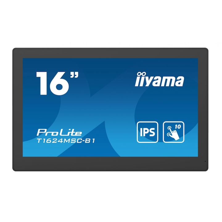 Iiyama 15,6" ProLite T1624MSC-B1 LED, 193356, Monitor