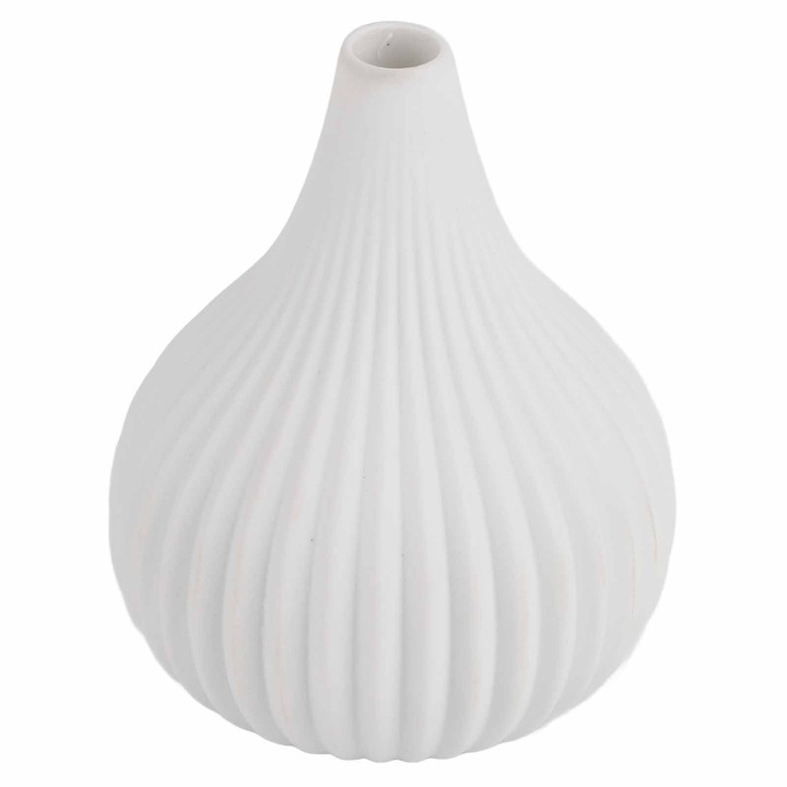 Vaza, Ceramica, Alb