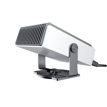 Aeroterma auto, Iongziming, Functie incalzire/racire, 12V, 150W, Argintiu/Negru