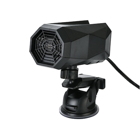 Aeroterma auto, Iongziming, ABS, 12V, 150W, Negru