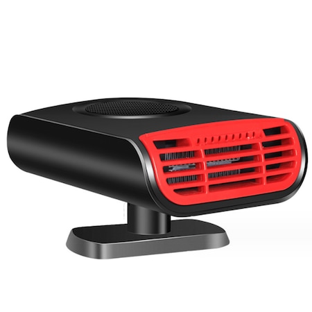 Aeroterma auto 2in1, Iongziming, Functie incalzire/racire, 12V, 150W, Negru/Rosu