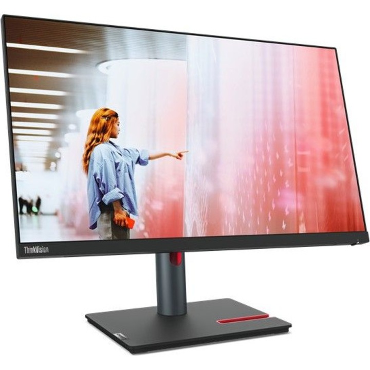 Монитор Lenovo ThinkVision P24q-30, 24", QHD, 60 HZ, Наклон, WLED, Противоотблясъци