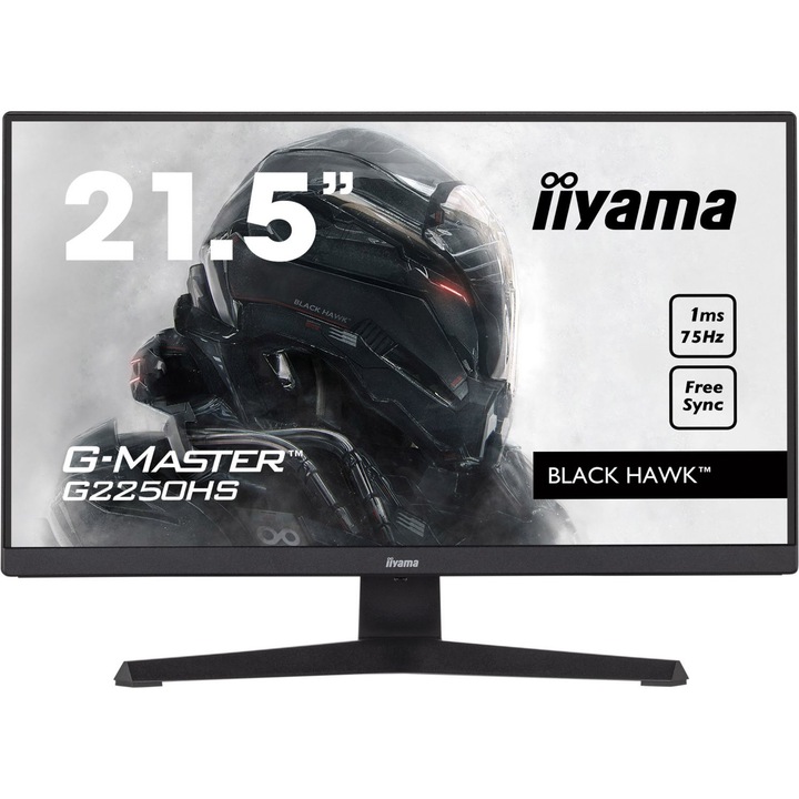Iiyama 21,5" G-Master G2250HS-B1 LED, Monitor