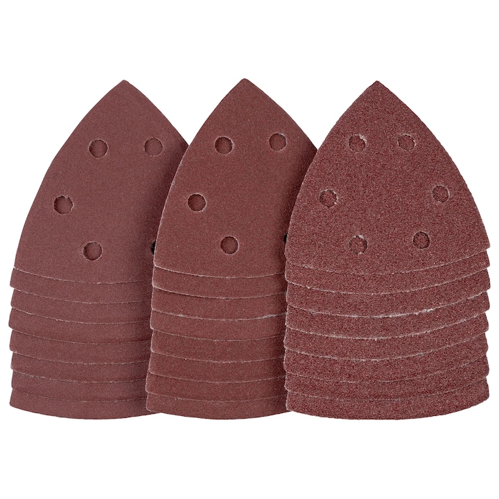Комплект 24 шлифовъчни хартии за дърво Parkside, 9,3 x 9,3 x 9,3 cm