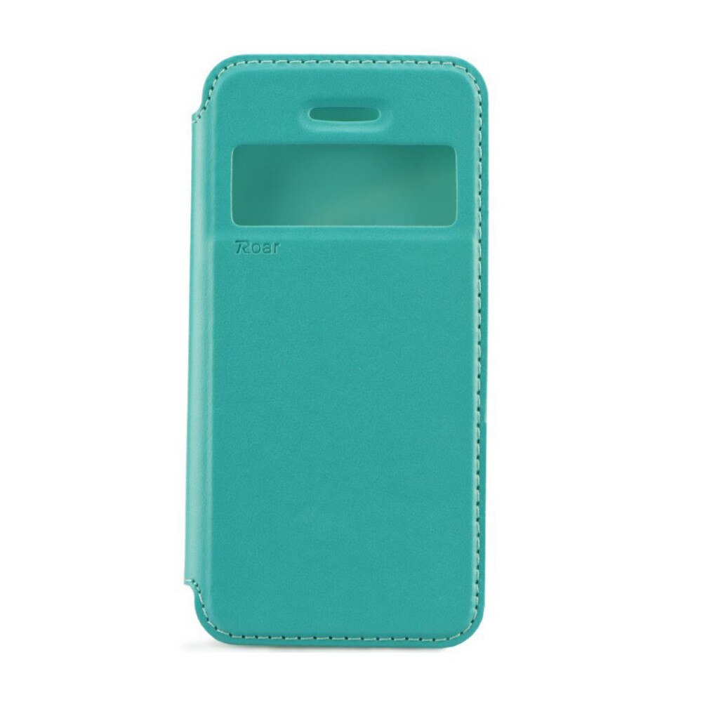Husa flip wallet Roar Noble pentru Samsung Galaxy A3 2017, verde menta