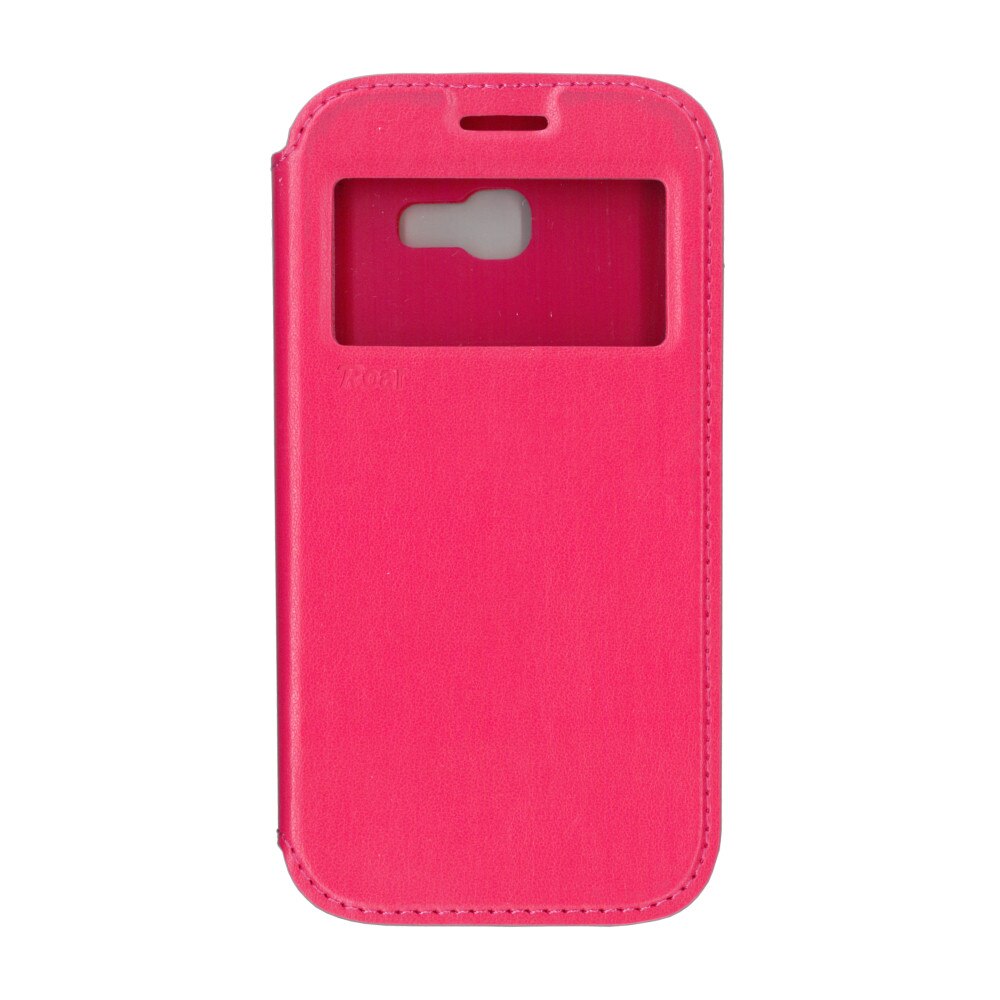 Husa flip wallet Roar Noble pentru Samsung Galaxy A3 2017, roz inchis