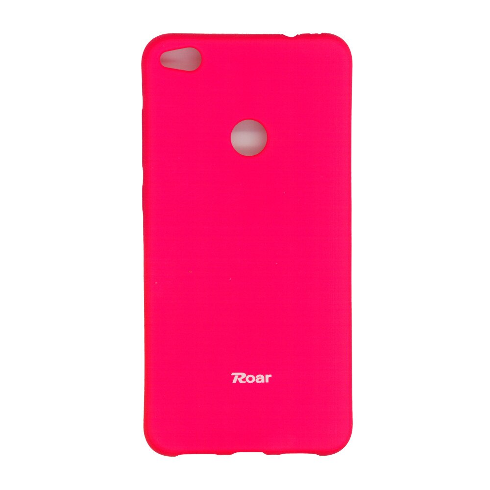 Husa din silicon mat Roar pentru Huawei P8 Lite 2017, rosu