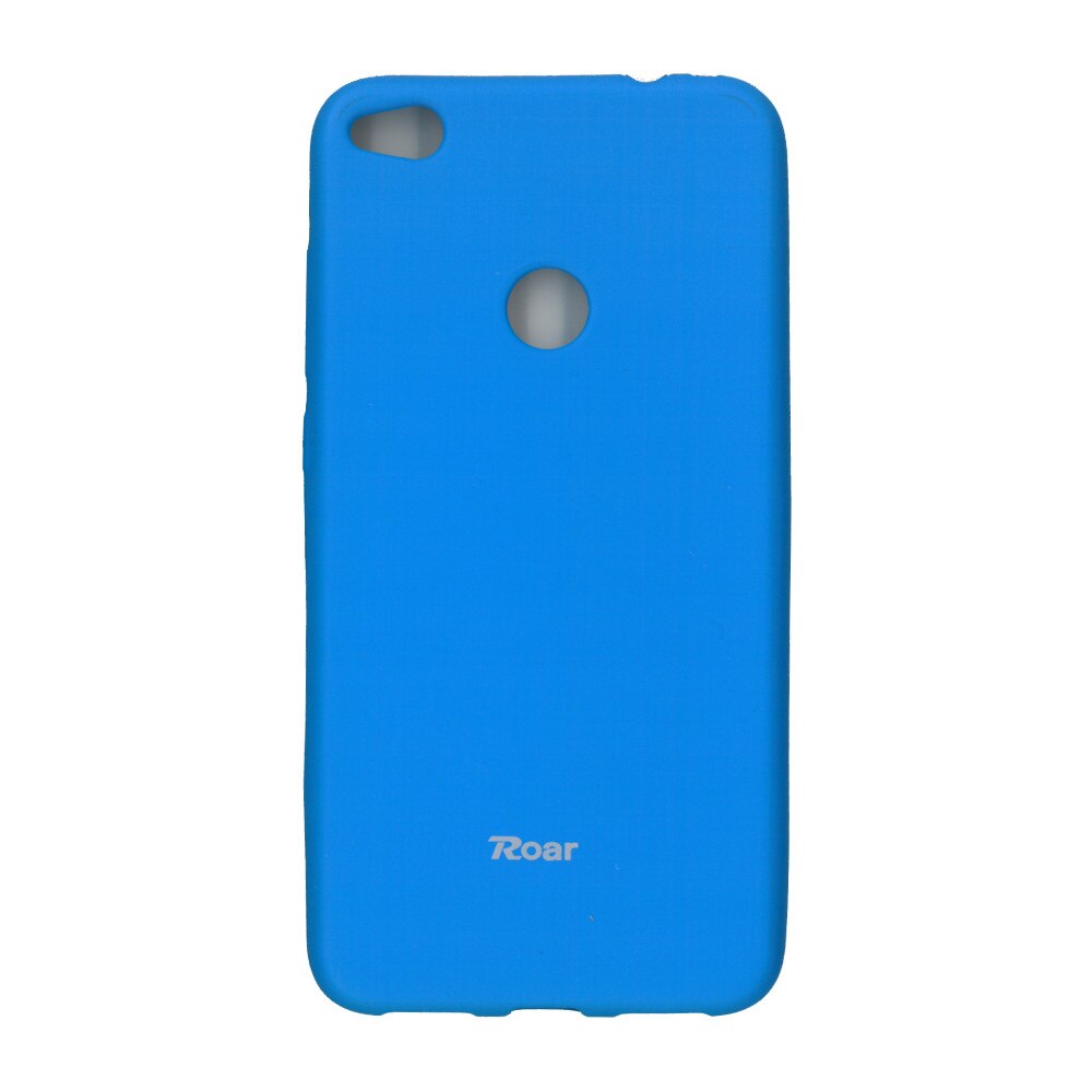 Husa din silicon mat Roar pentru Huawei P8 Lite 2017, bleu