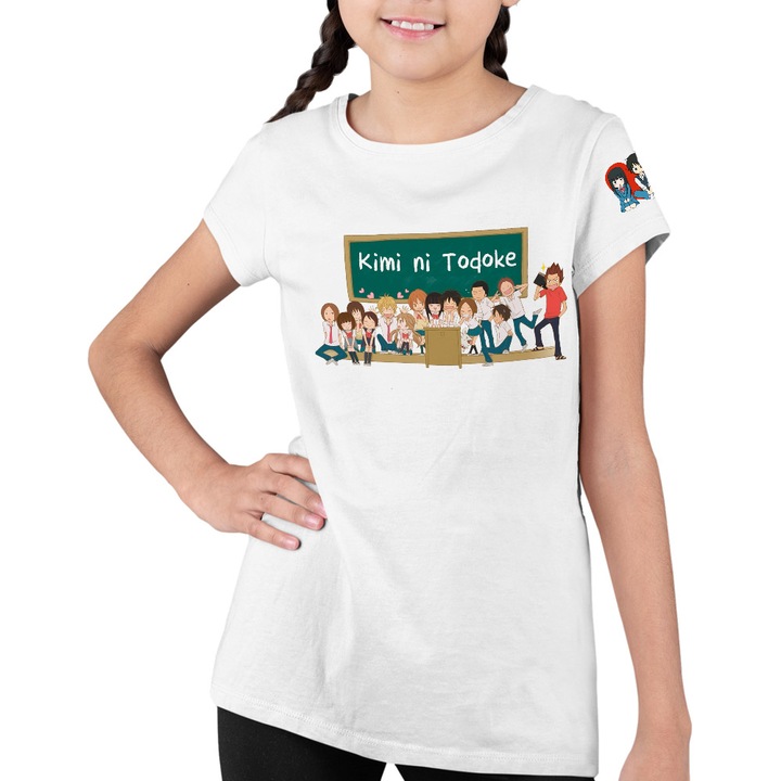 Gyerek Póló Lányok Kimi ni Todoke Sawako Kuronuma Shota Kazehaya Chizuru Yoshida