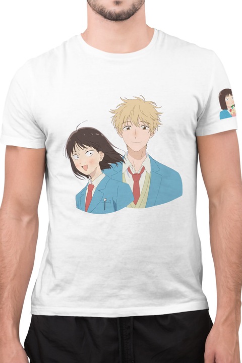 Férfi Póló Skip and Loafer Sousuke Shima Mitsumi Iwakura Students Love