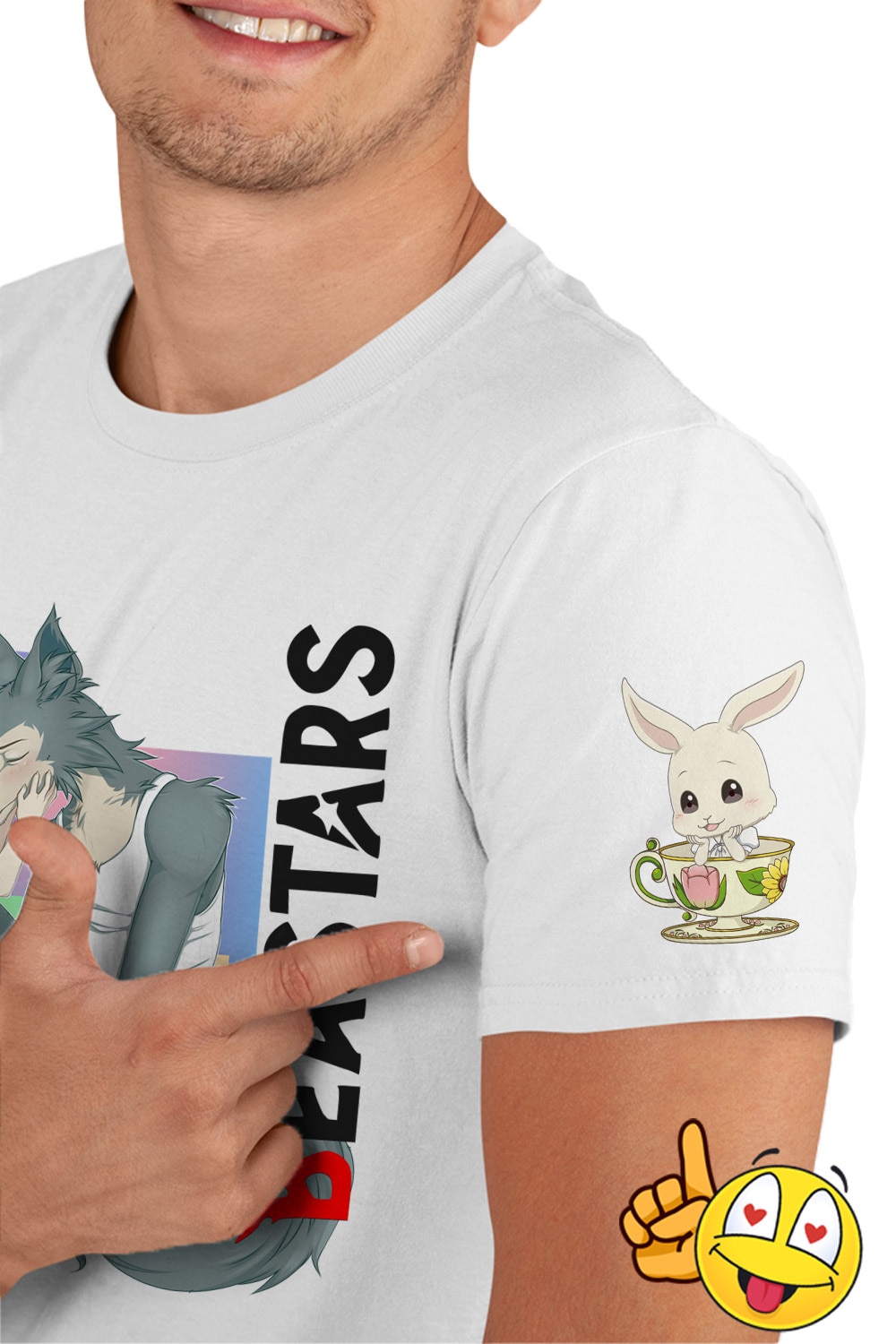 Tricou Barbati Beastars Legoshi Haru Anime Furry Beasts Fantasy Emag Ro