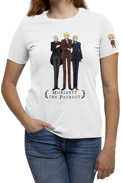 Női Póló Moriarty The Patriot Jack Renfield Yuukoku no Moriarty Louis James
