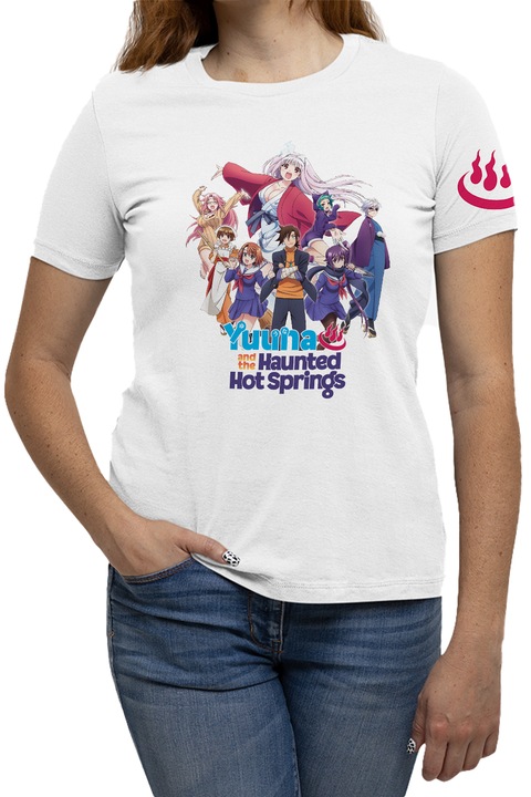 Női Póló Yuuna and the Haunted Hot Springs Kogarashi Yuuna Nonko Manga