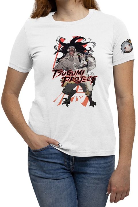 Női Póló Tsugumi Project Leon Weapon Old Japan Fantasy