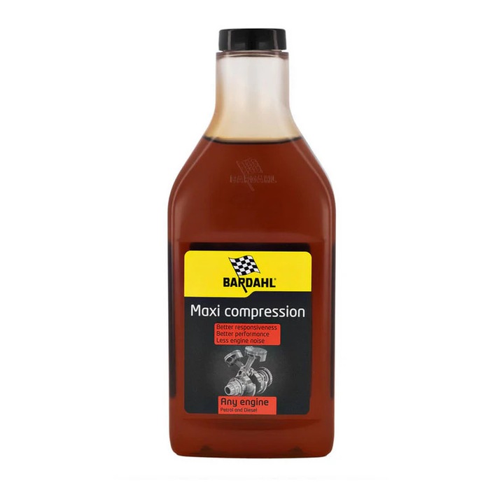 Ulei de motor sintetic Bardahl Maxi Compression, 475 ml