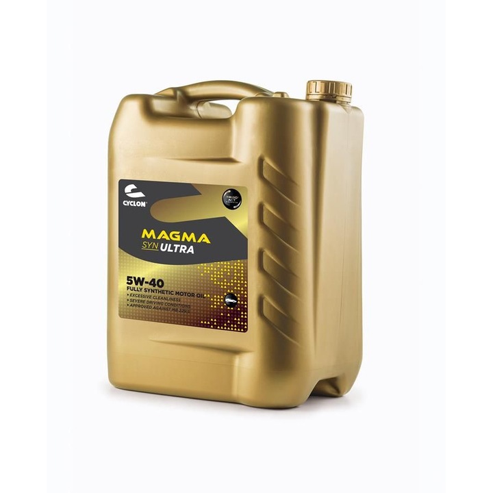 Ulei de motor, Cyclon, Full-sintetic, 5W-40, 20l