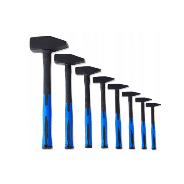 Set ciocane din fibra de sticla, Kraft&Dele, 8 piese, KD232