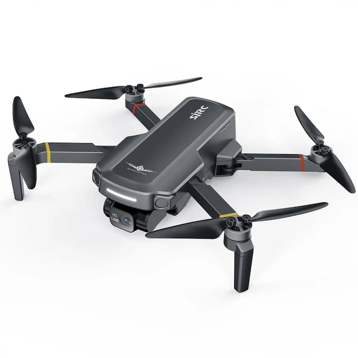 Drone F5S PRO, SJRC, 5G, GPS, 4K kamera, HD, EIS, akkumulátor 7, 4V 2000 mAh, repülési autonómia ~ 30 perc, szürke